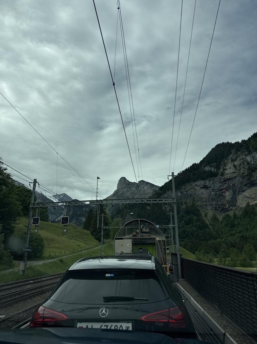 car-on-train